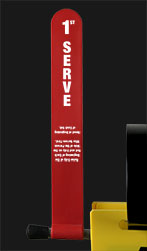 First Serve Indicator First Serve Indicator